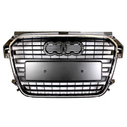 Audi A1 11-15 Main Centre Grille with Chrome Plate