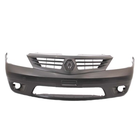 Renault Logan 09-12 Front Bumper with Grille and Fog Light Holes