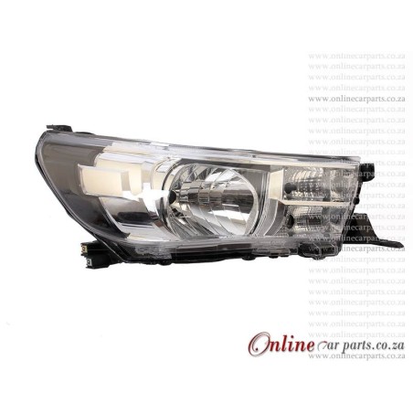 Toyota Hilux YN160 2016- Right Hand Side Headlamp with Electric Motor