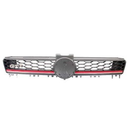 VW Golf VII 13-17 GTi Centre Main Grille Red