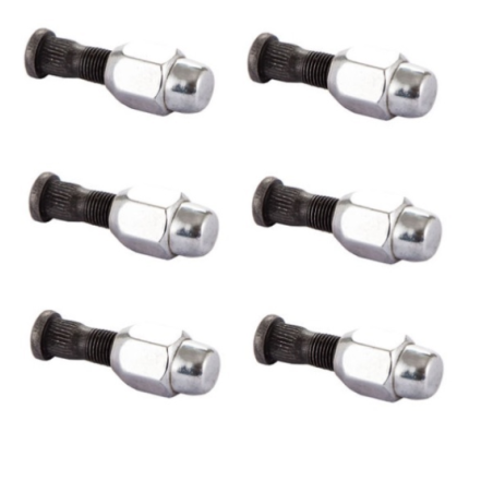 Nissan Rear Wheel Studs And Nuts 6 Pcs