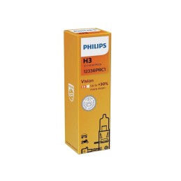 Philips H3 Vision 12V 55W +30% More Vision Front Fog Light Halogen Bulb 12336PRC1