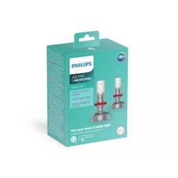 Philips H8 H11 H16 Ultinon LED 6200K +160% Brighter Light LED Bulb 11366ULWX2