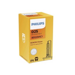 Philips D2S Xenon Vision 85V 35W P32d-2 Car Headlight Xenon Bulb 85122VIC1