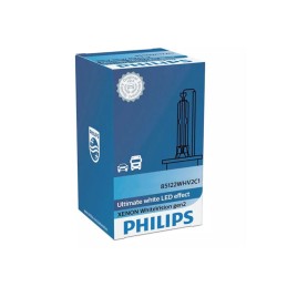 Philips D3S Xenon White Vision GEN2 42V 35W Ultimate White LED Effect Xenon Bulb 42403WHV2C1