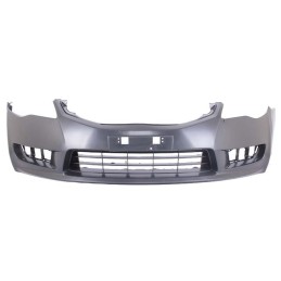 Honda Civic II 09-11 Front Bumper With Foglight Holes And Grille