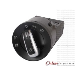 VW Polo 9N Headlight Switch With Fog Lights 17 PIN 