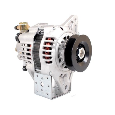 Isuzu KB300DT 04-07 GO BIG 4JH1 80A 12V Single Groove 2 PIN IR/IF Alternator with Pump OE 8973272181