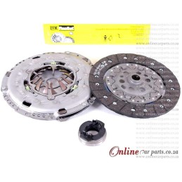 VW TRANSPORTER SINGLE DOUBLE CAB CREW BUS T5 2.0 TDI CAAB 75KW 10- Clutch Kit